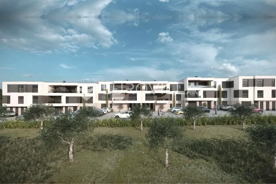 Pula, Kaštanjer, moderni penthouse u novogradnji, 2. kat, 117.30 m², vrhunska lokacija