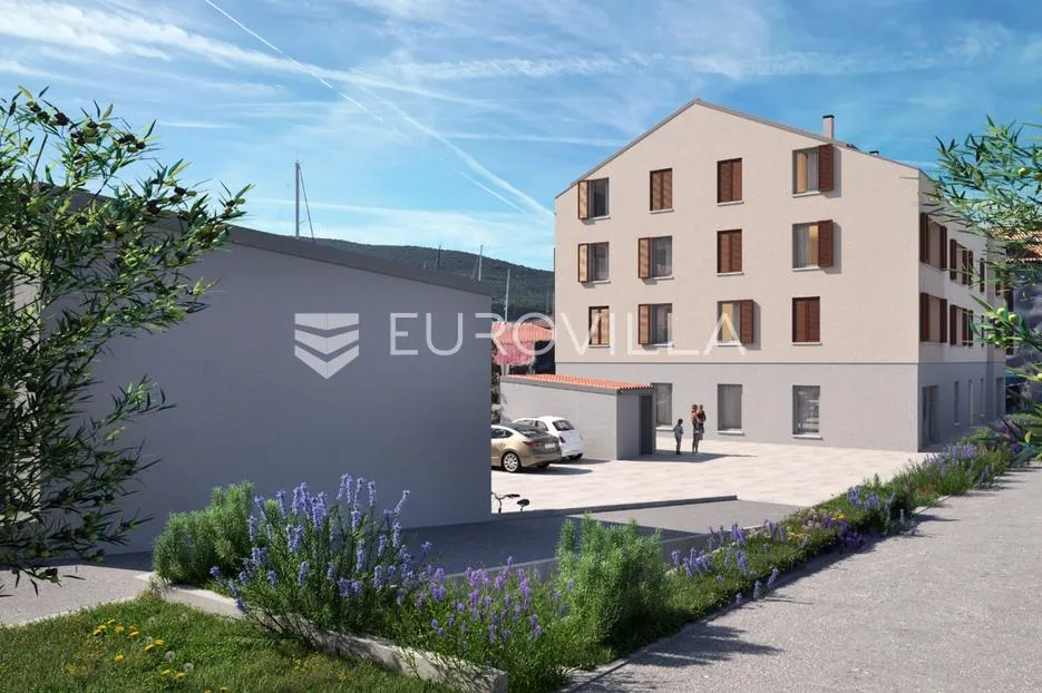 grad cres, centar, trosoban stan s krovnom terasom, novogradnja - slika 8