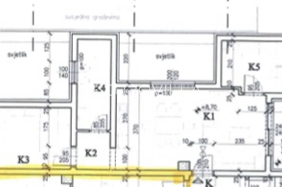 pula, trosoban stan u širem centru grada, nkp 54,96 m2 - slika 5