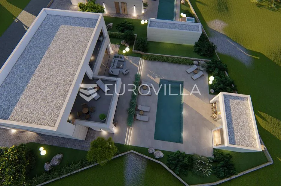 primošten, moderna vila s bazenom i pogledom na more, 314,1 m² - slika 4