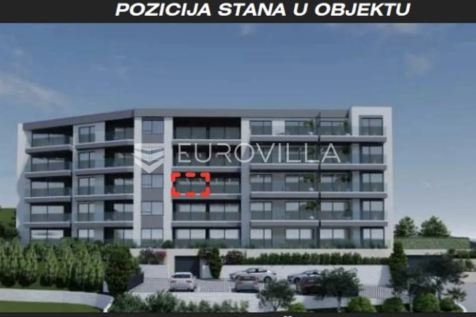 makarska, novogradnja: luksuzan trosoban stan s pogledom na more i terasom - slika 2