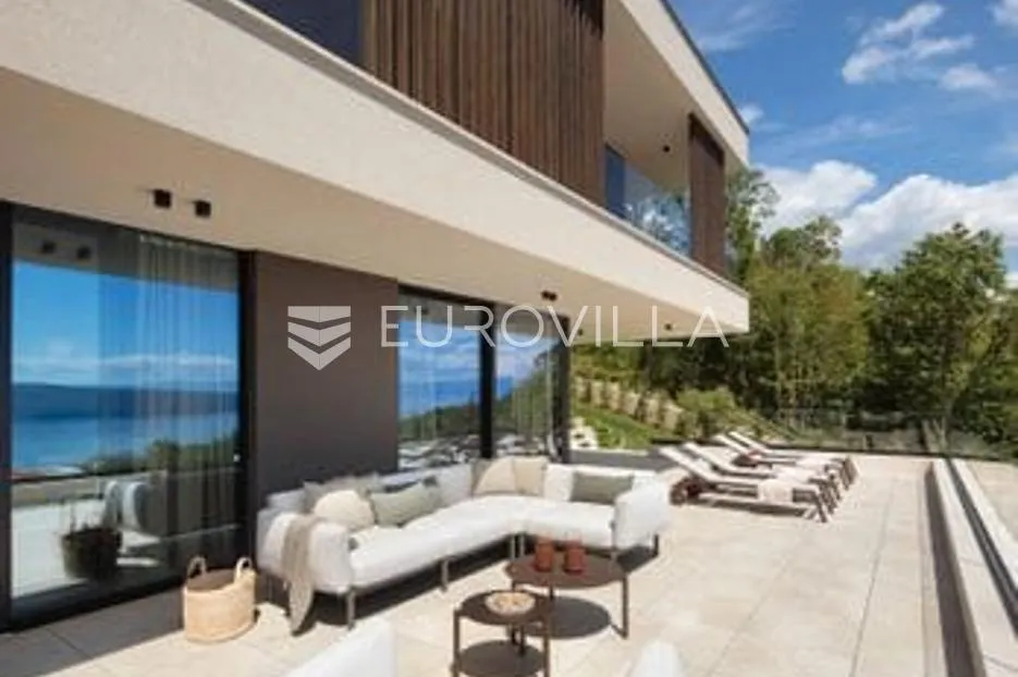 brseč, luksuzna vila od 280 m² s bazenom i panoramskim pogledom na more - slika 3