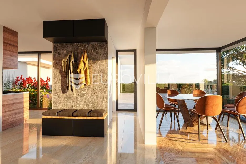 sveta nedelja meridian one, dvoetažan peterosoban stan s vrtom 147 m² - slika 2