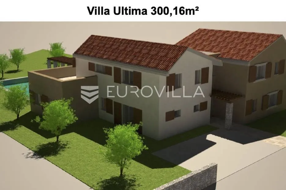 istra, kršan, zemljište 45.000 m² s projektom za 32 ville - slika 10