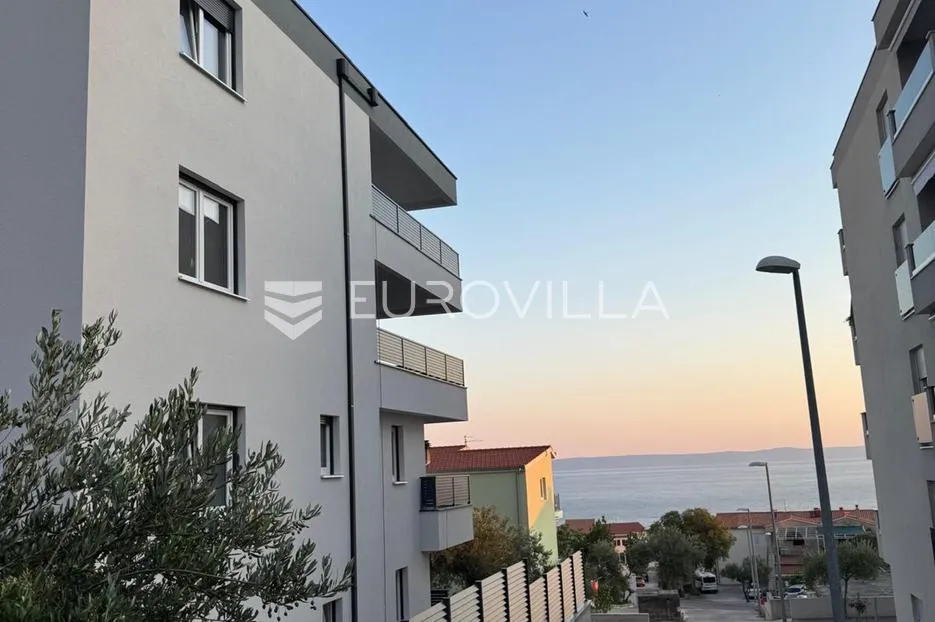 makarska, zelenka, dvosoban stan u novogradnji s pogledom na more - slika 13