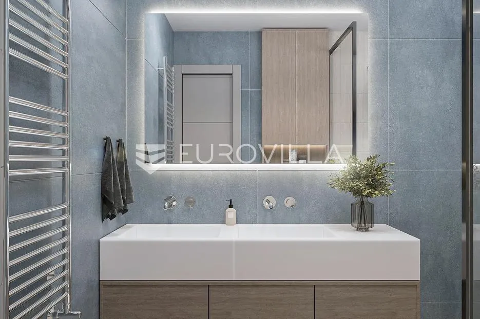 rijeka, kantrida, luksuzan trosoban stan nkp 94 m2 u novogradnji - slika 5