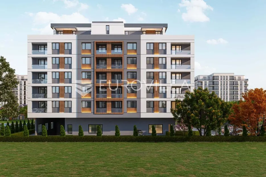 zagreb, borovje, luksuzan dvosoban stan 47 m², novogradnja, parking, spremište - slika 7