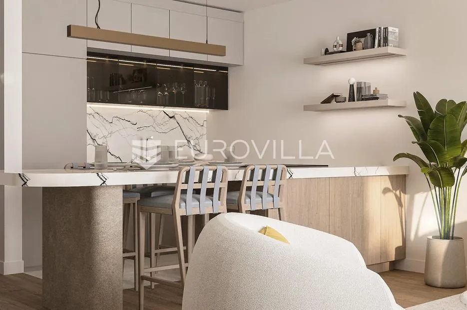 rijeka, kantrida, luksuzan trosoban stan nkp 82 m2 u novogradnji - slika 2
