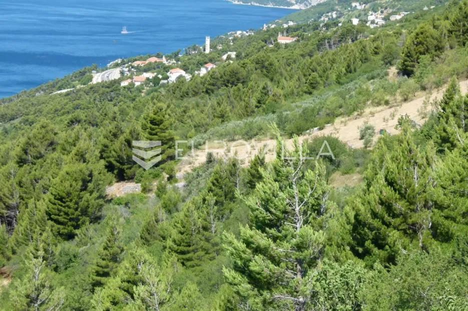 brela - zemljište s predivnim pogledom (1665 m2) - slika 8