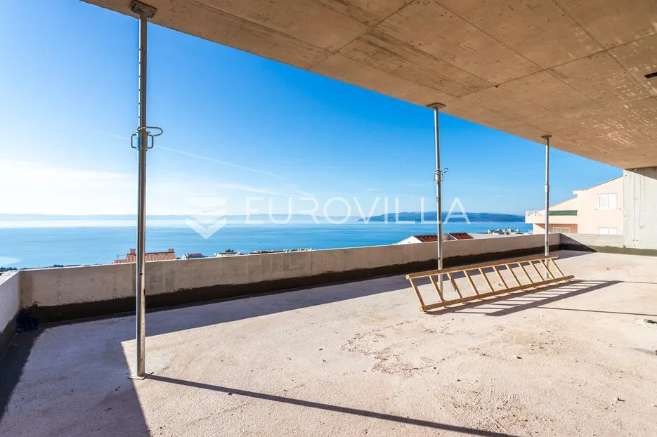 makarska, trosoban stan s panoramskim pogledom na more i prostranom terasom - slika 6