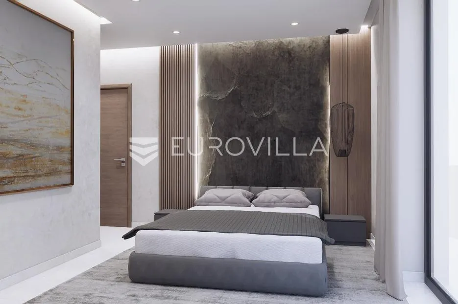 vodice, građevinsko zemljište 468 m², s projektom i dozvolm za vilu - slika 19