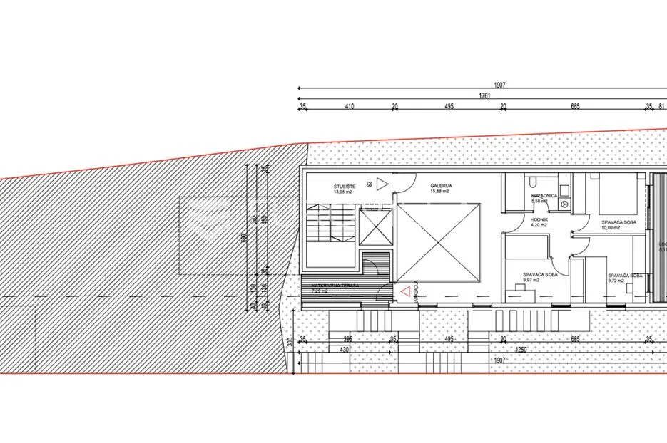 zagreb, vinogradska cesta, građevinsko zemljište 587 m² s idejnim projektom - slika 10