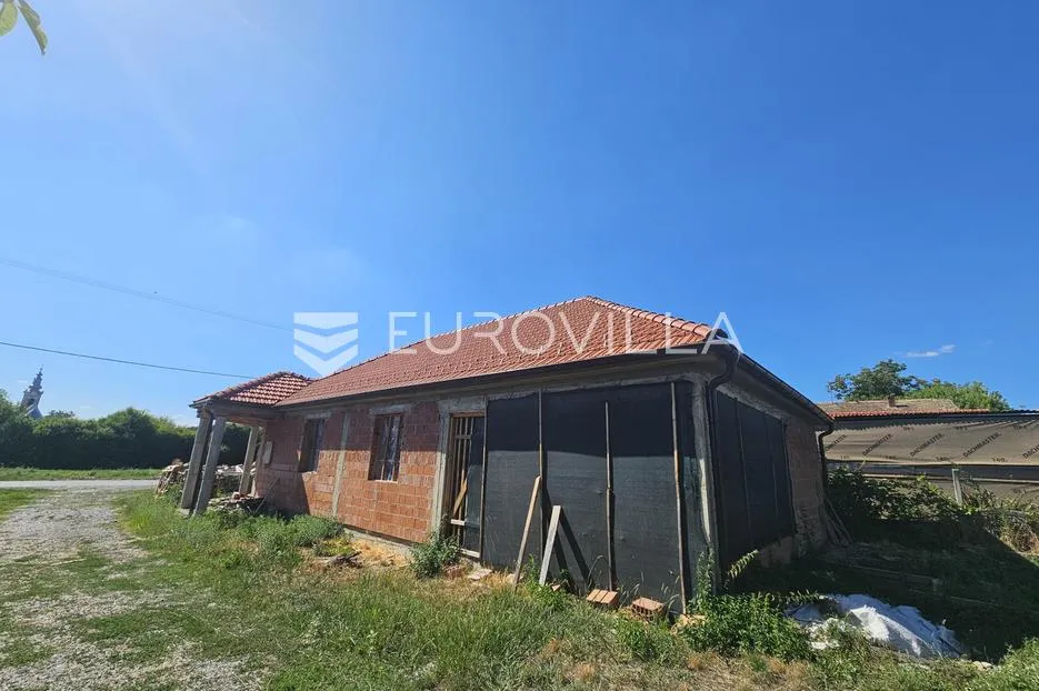 poganovci, okolica osijeka, kuća u izgradnji na prostranoj parceli od 1.800 m² - slika 3