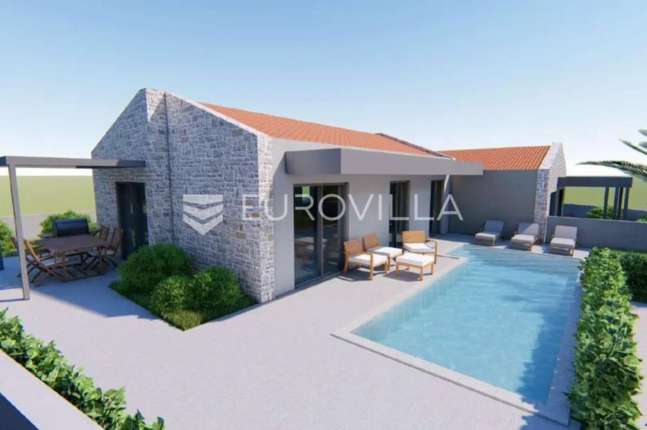 Istra, Vižinada - prizemnica s bazenom na zanimljivoj lokaciji
