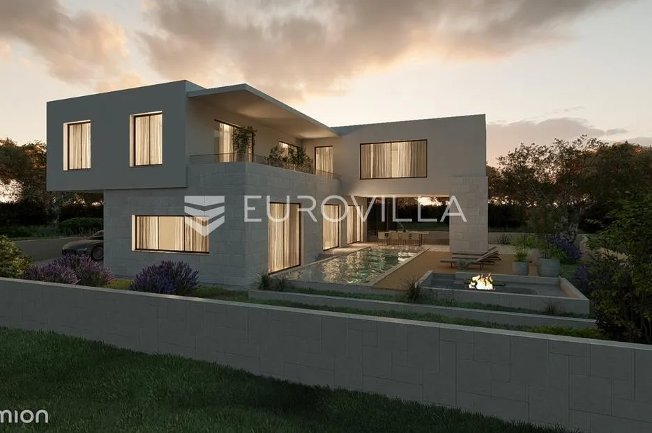 vodice, premium vila s bazenom i jacuzzijem u izgradnji, zemljište 600 m² - slika 8
