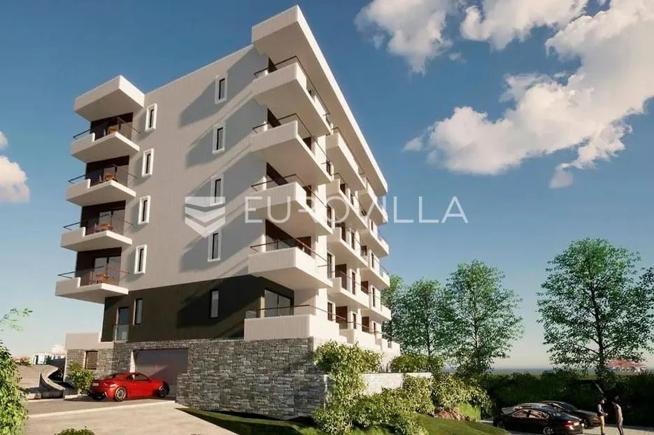 Rijeka, Zamet, stan od 63, 06 m² u novogradnji s liftom i pogledom na more