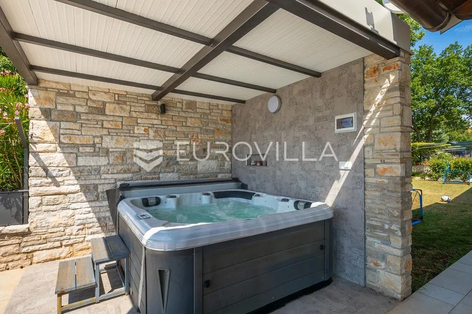 istra, barban, dugoročni najam samostojeće kuće 97 m² s bazenom i jacuzzijem na mirnoj lokaciji - slika 16