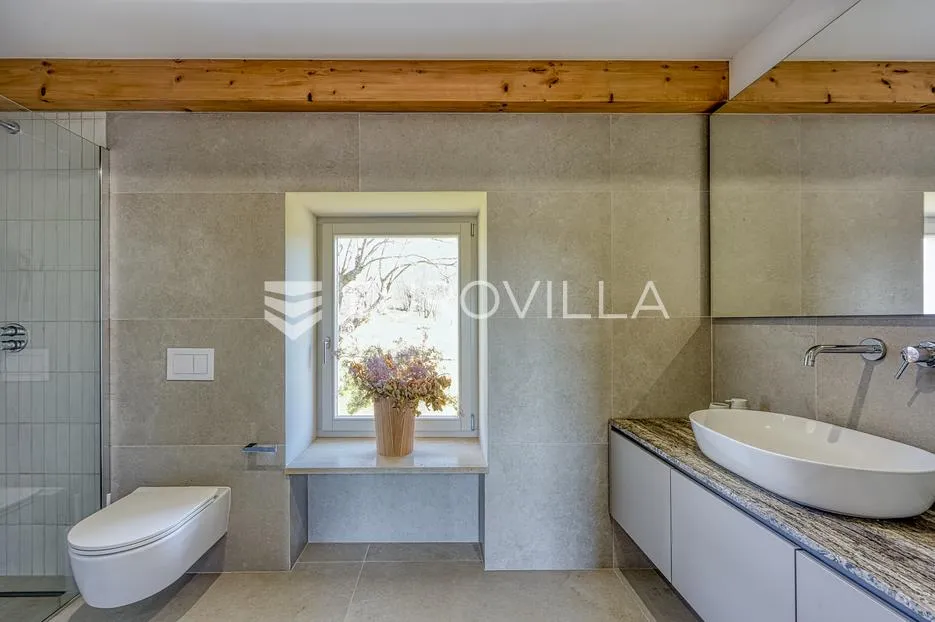 istra, labin, šumber, unikatna samostojeća villa na velikoj okućnici s pogledom - slika 37