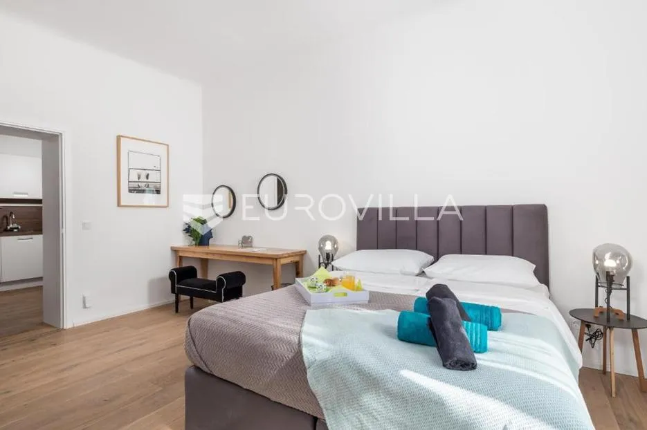 opatija, centar, najam, moderan trosoban stan od 80 m² s pogledom na more i vrtom - slika 17