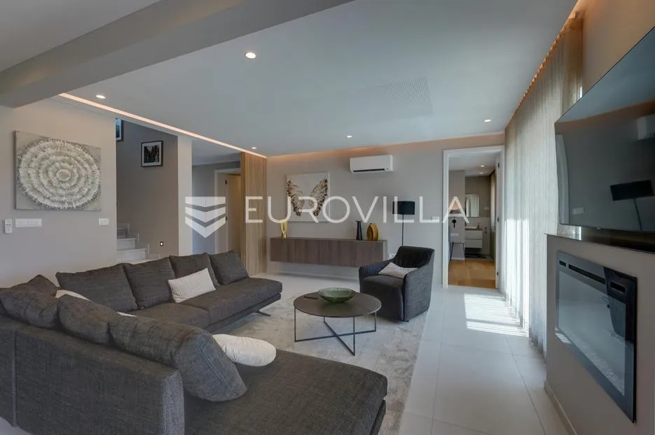 istra, pomer: ekskluzivna moderna vila 286 m² s bazenom i pogledom na more, 400m od obale - slika 56
