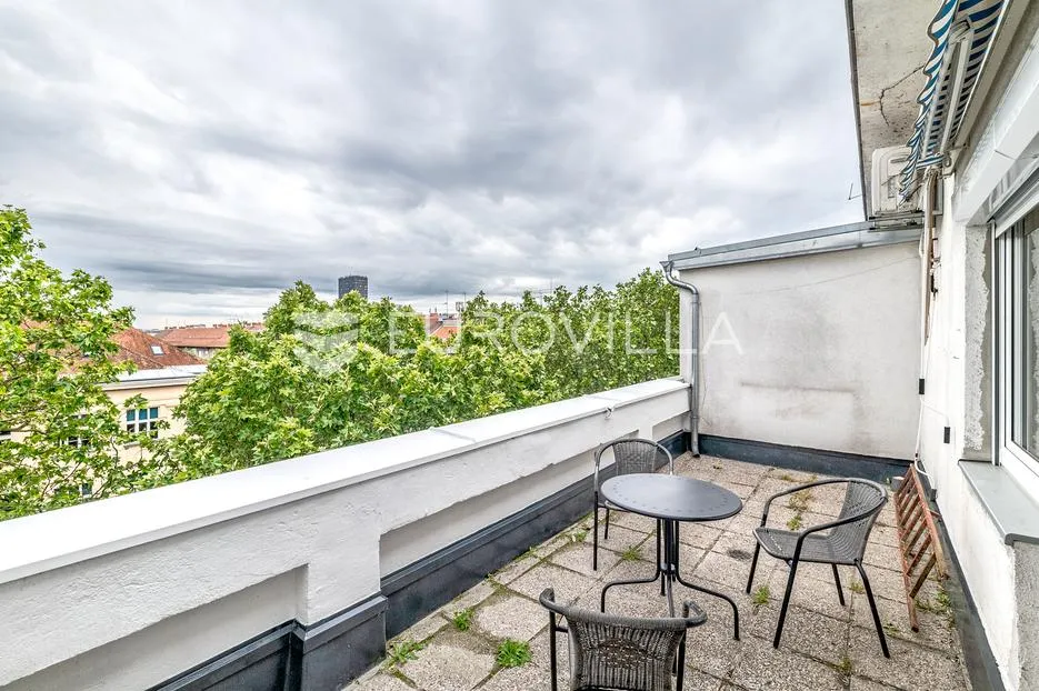 zagreb, ljudevita posavskog, dvosoban stan s balkonom i terasom - slika 9