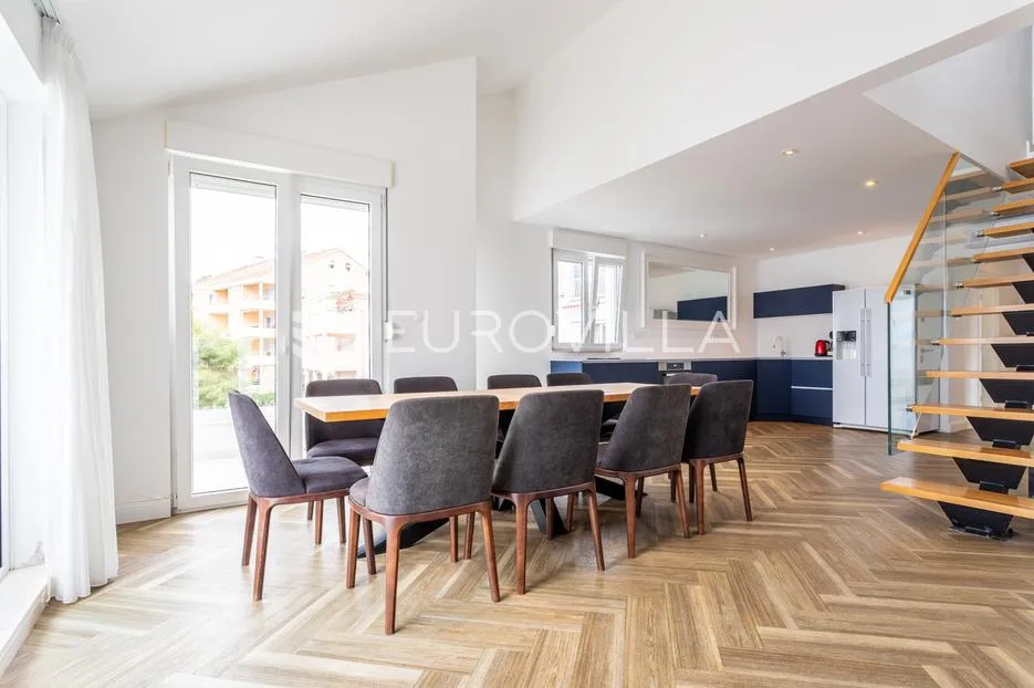 trogir, čiovo, moderan penthouse s panoramskim pogledom na more - slika 5