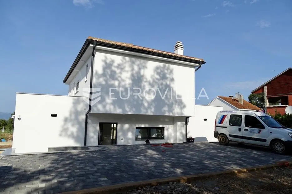 malinska, miholjice, obiteljska villa, 153,53 m², s bazenom i pogledom na more - slika 13