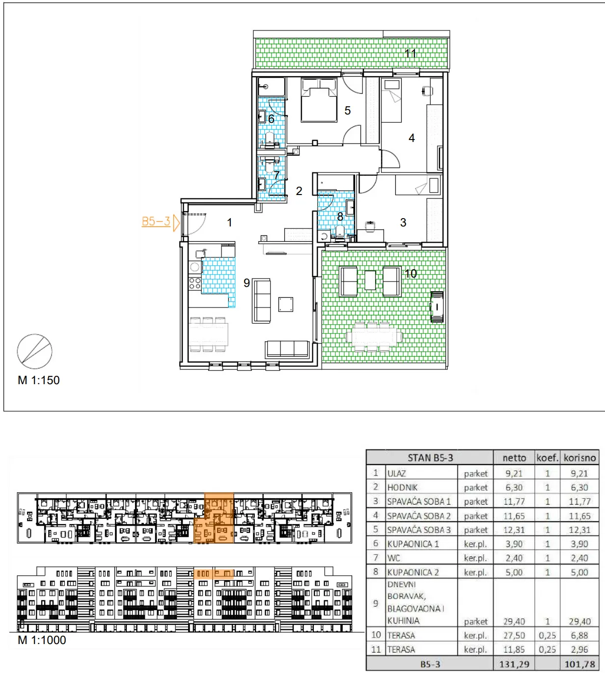 velika gorica, moderan četverosoban stan u novogradnji, 102 m² - slika 6