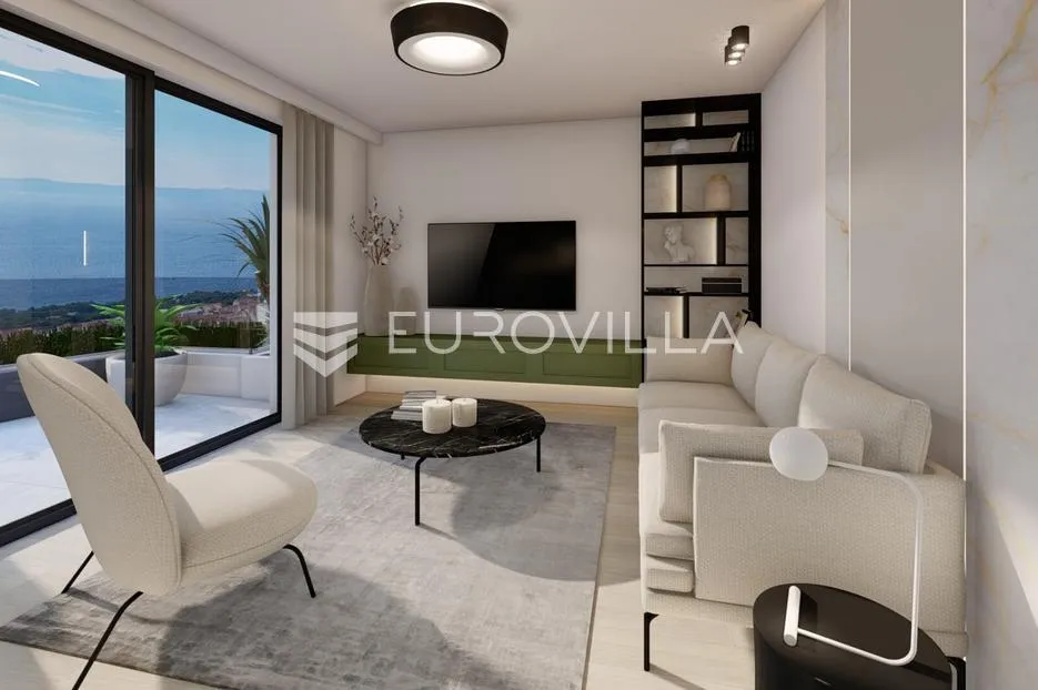 makarska, useljiv dvosoban stan s panoramskim pogledom na more i cijelu makarsku - slika 12
