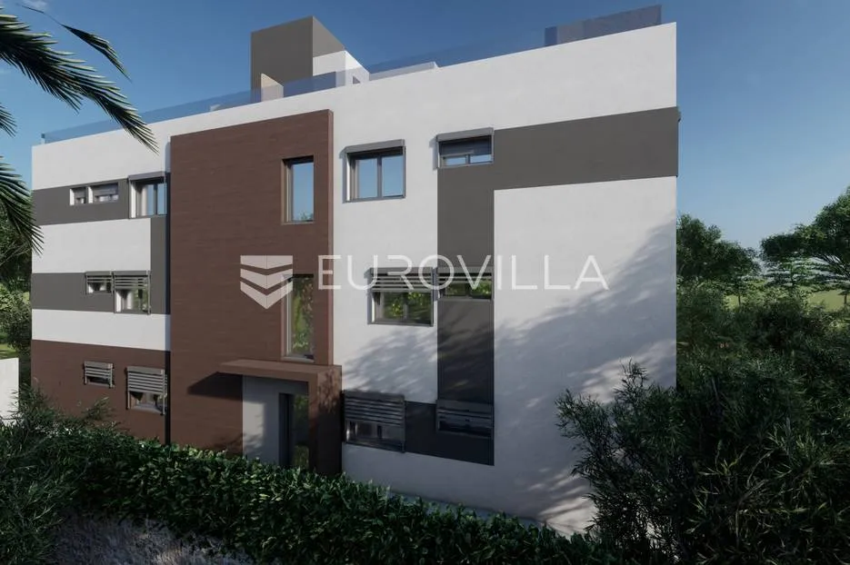 zadar, zaton, novogradnja, luksuzan dvosoban stan s vrtom nkp 77,72 m2 - slika 5