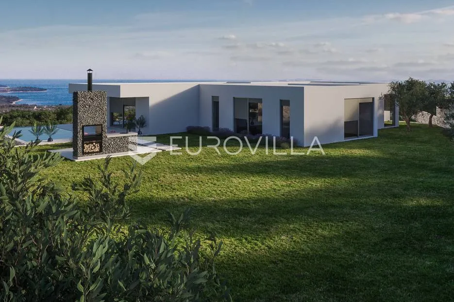 primošten, luksuzna prizema vila s panoramskim pogledom - slika 29