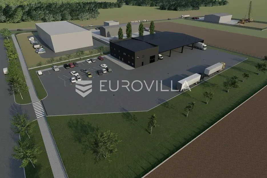 rugvica, građevinsko zemljište s projektom za izgradnju industrijske hale, 9694 m² - slika 10