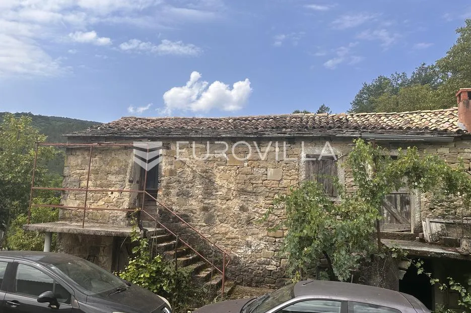 istra, zrenj, stara kamena kuća s građevinskim zemljištem 1190m2 - slika 4