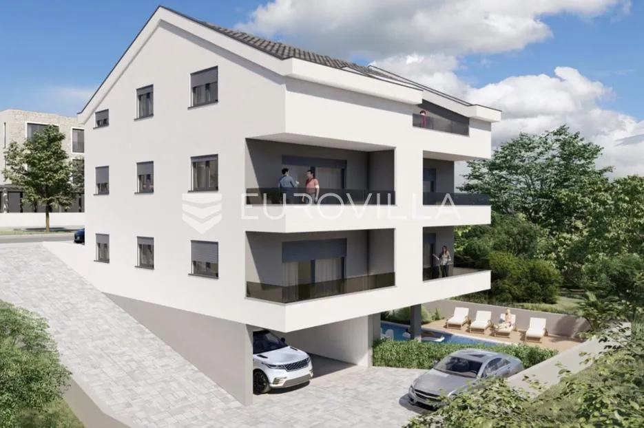 trogir, dvosoban stan u izgradnji površine 63.99 m² - slika 8
