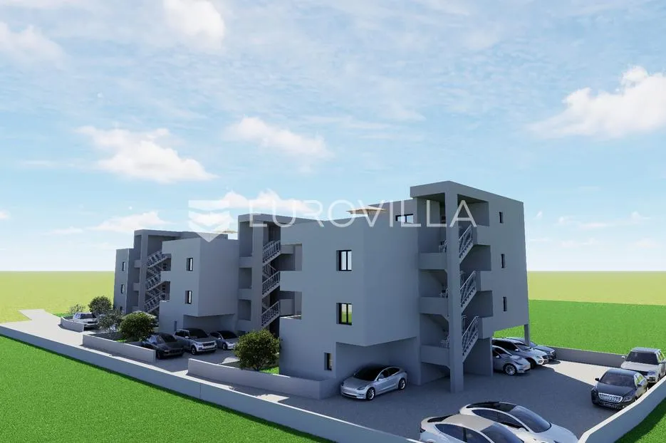 Trogir, dvosoban stan na prvom katu neto korisne površine 52,78 m², S3 Objekt B