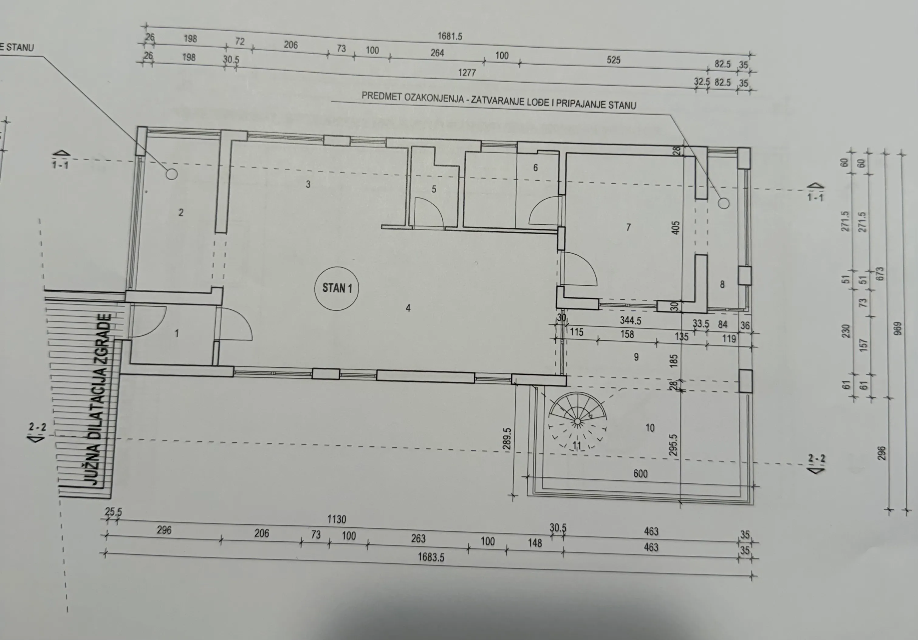 zagreb, ilica, trosoban penthouse 117 m² - slika 18