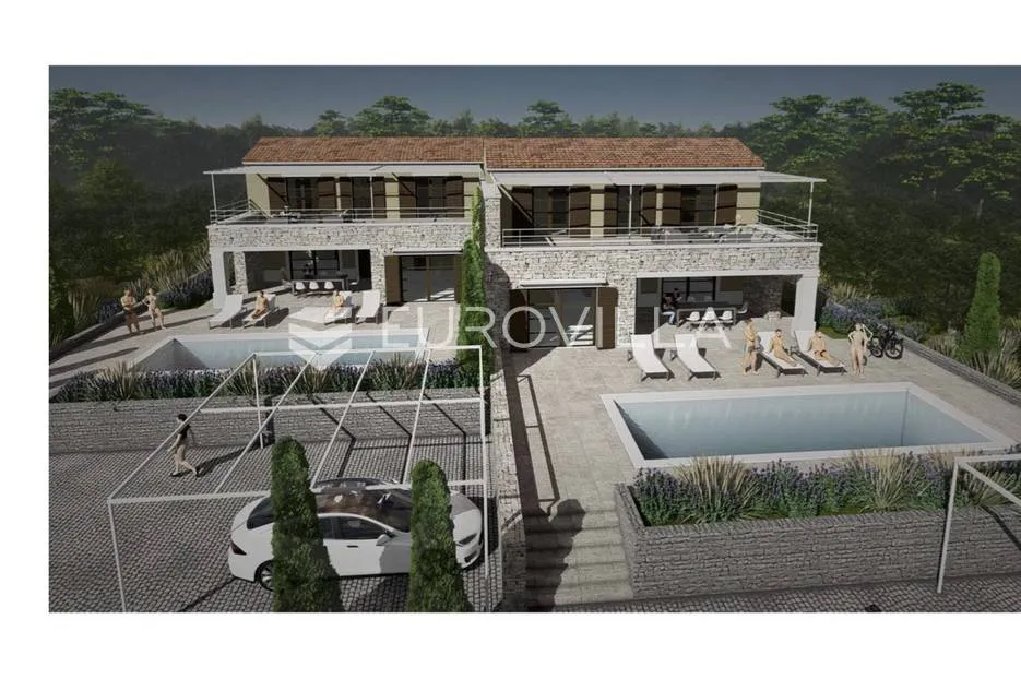 istra, marčana, dvojna kuća nkp 180 m2 u mirnom uređenom naselju - slika 3