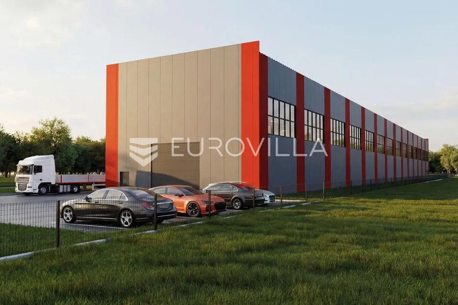 velika gorica, rakitovec, zemljište s projektom i dozvolom za industrijsku halu, 4950 m² - slika 2