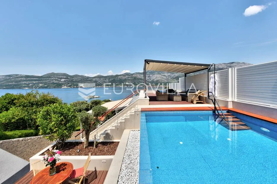 korčula, luksuzna moderna villa s pogledom na more, jedinstvena ponuda - slika 20