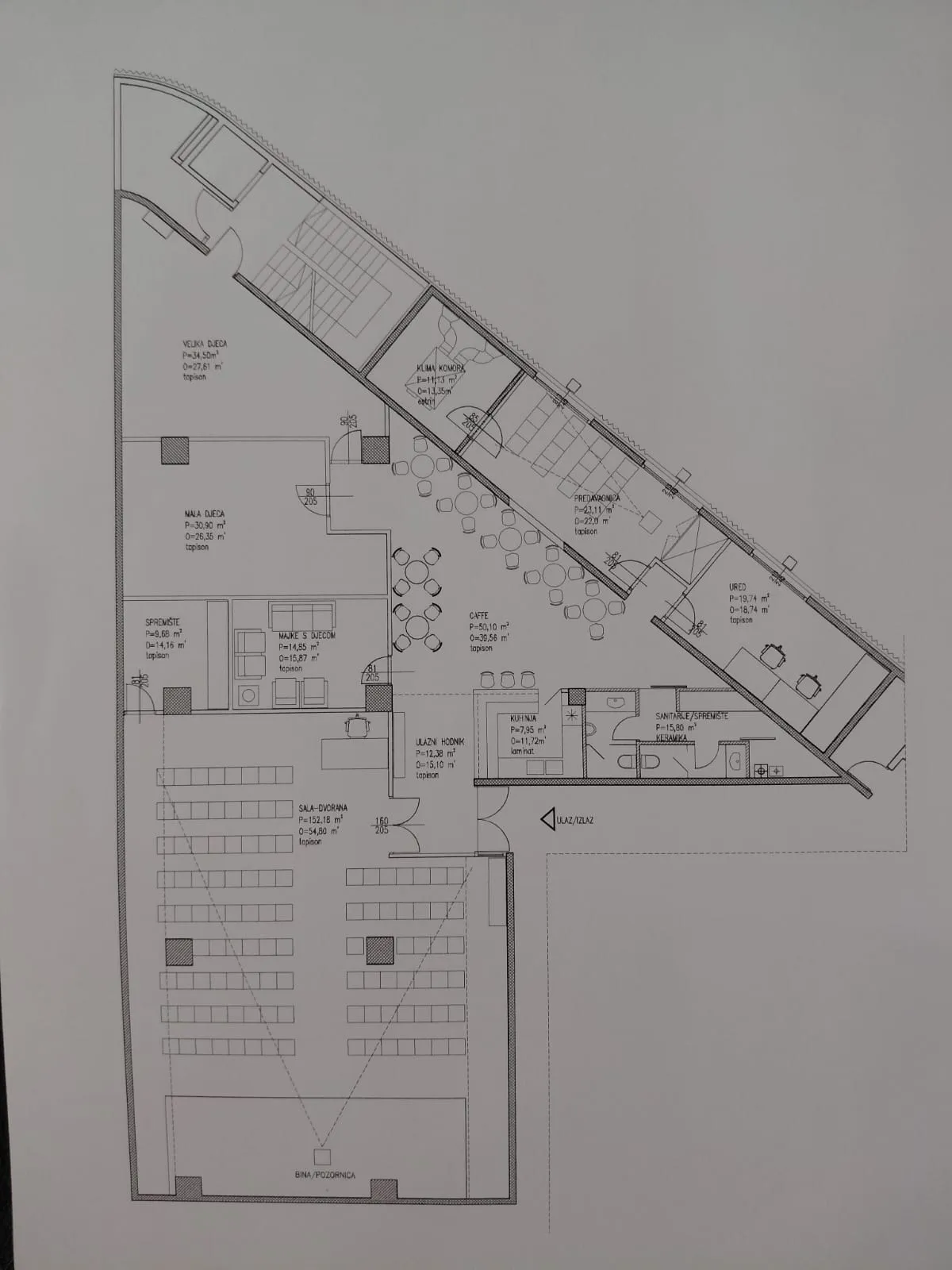 zagreb, zagrebačka cesta, višefunkcionalni poslovni prostor 387.08 m² na 2. katu - slika 11