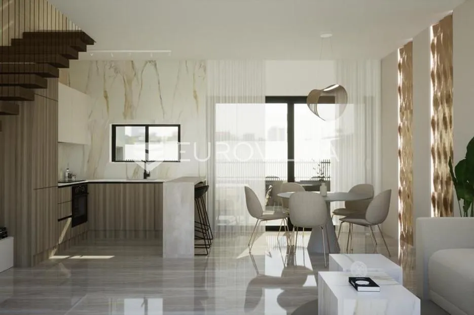 vodice, novogradnja, luksuzna kuća 103,76 m² u nizu s bazenom s2 - slika 2