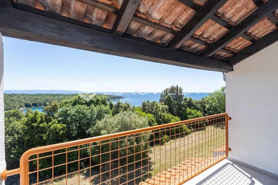 istra, duga uvala, 2. kat, adaptirani apartman u sklopu naselja s pogledom na more, 150 m od mora - slika 10