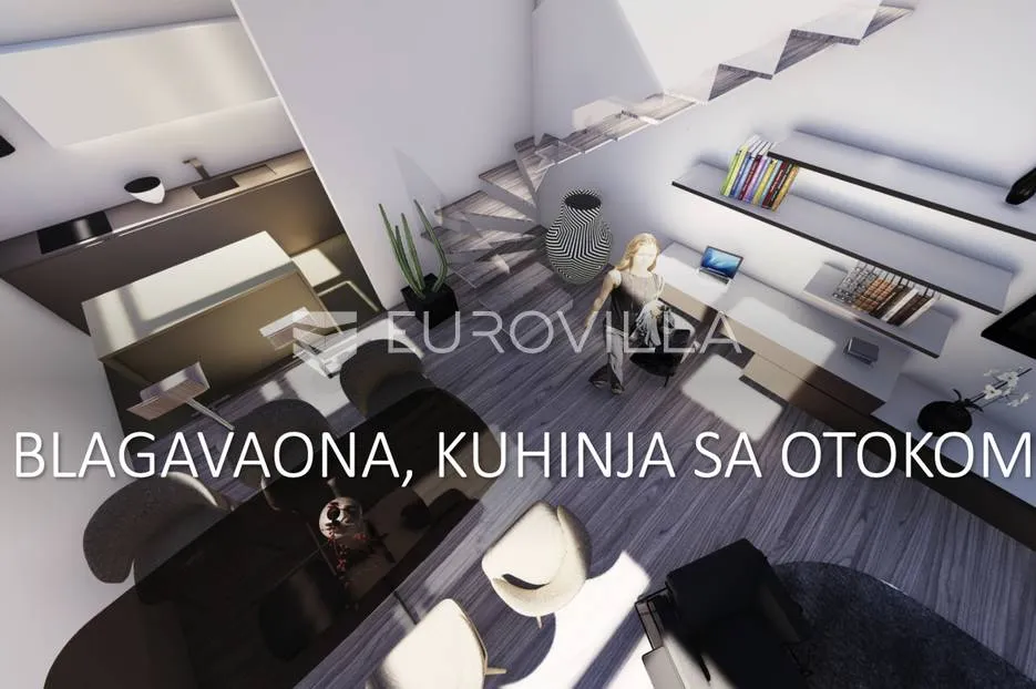 zagreb centar, dvosoban loft / dvoetažan stan - slika 11