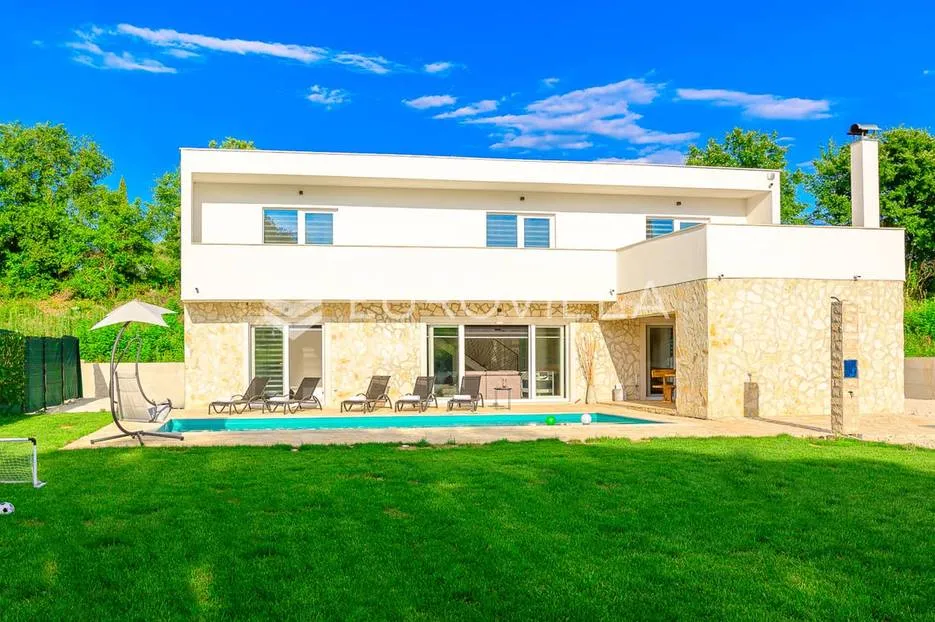 istra, juršići - prekrasna i moderna kuća 243 m2, bazen 40 m2, jacuzzi - slika 5