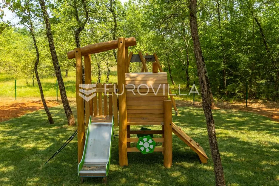 istra, labin, vrhunska moderna villa d, grijani bazen 48 m², 2365 m² uređene okućnice - slika 19