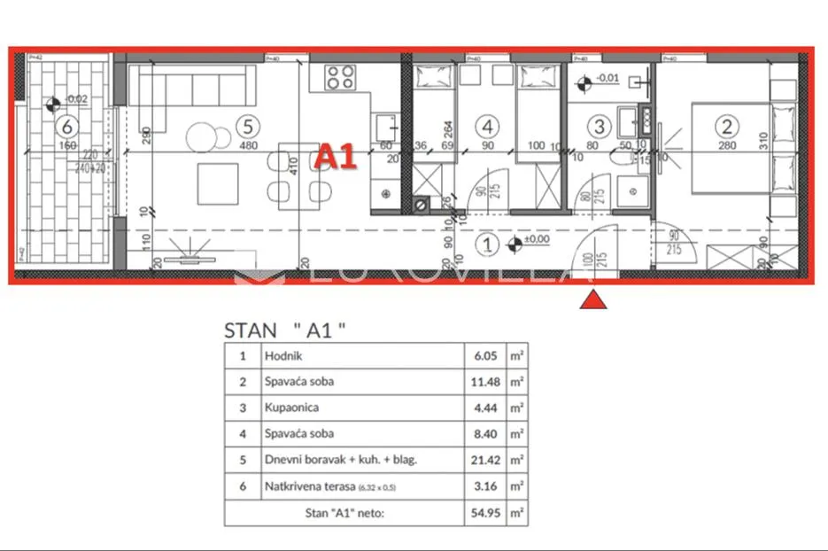 pula, veruda, novogradnja na traženoj lokaciji - slika 5