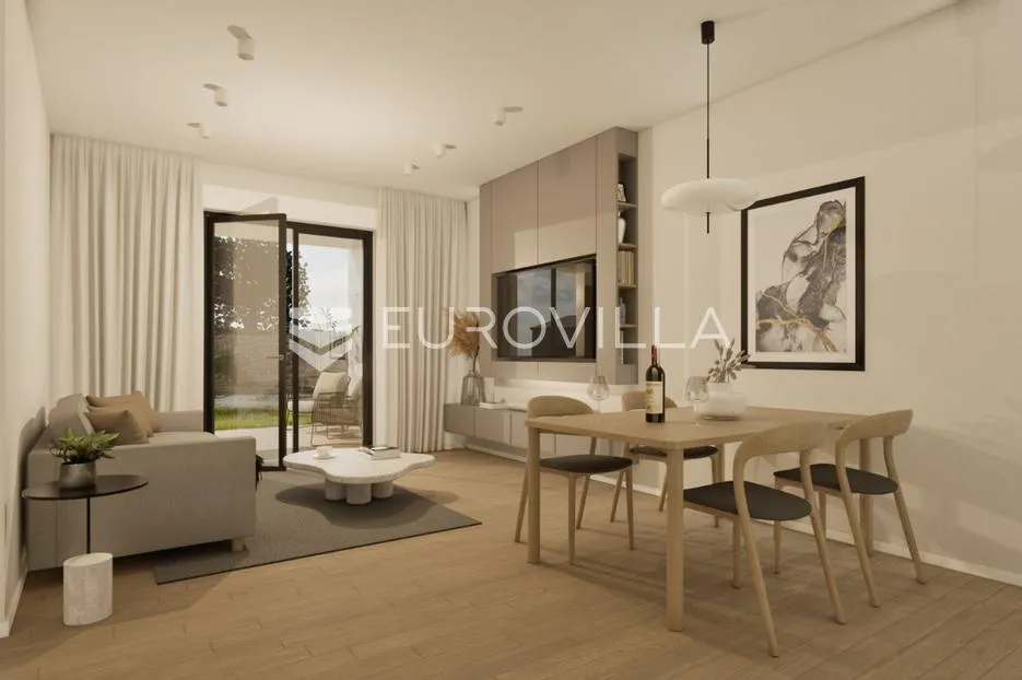 istra, vabriga, dvosoban stan 74 m² na 1. katu s pogledom na more, 2 parkirna mjesta i ostava - slika 3