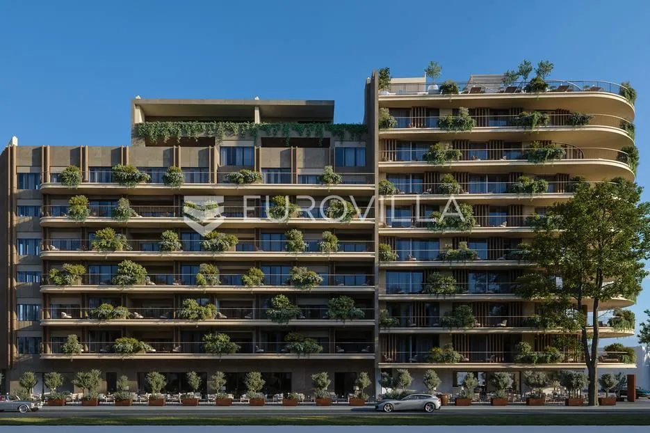 istra, umag — green tower residence, moderan jednosoban stan s terasom na 1. katu - slika 40
