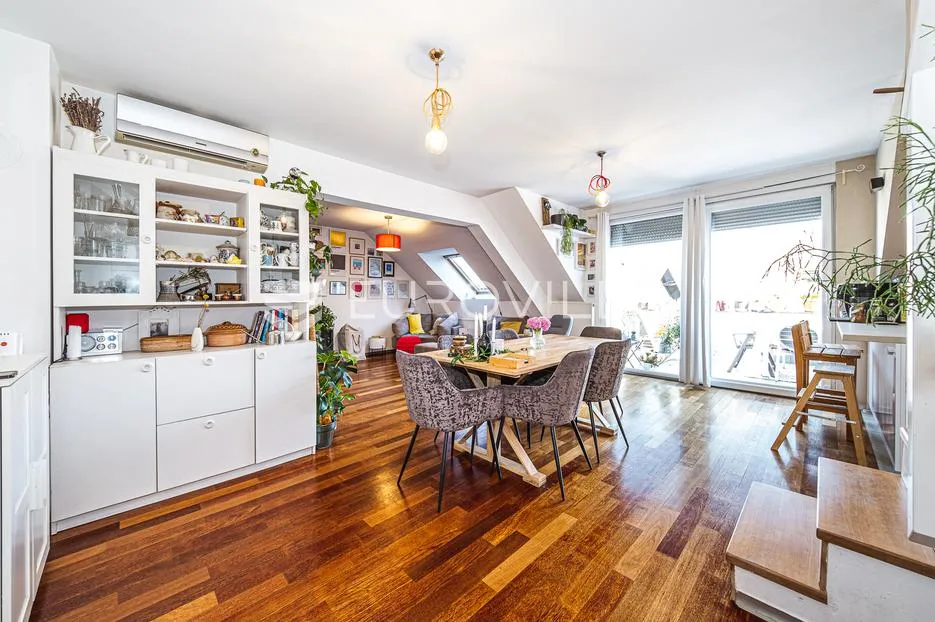 zagreb, prečko, prekrasan dvoetažan stan 133.58 m² s parkirnim mjestom - slika 49