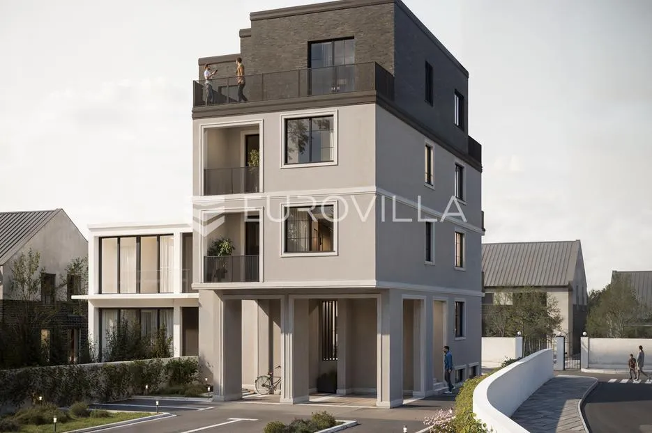 Zagreb, Rudeš prekrasan trosoban stan 62,25 m² u novogradnji